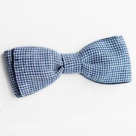 Pajarita de novio reversible tonos azules