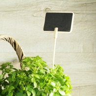 Marcasitios de pizarra rectangular