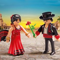 Muñecos novios Playmobil © flamencos