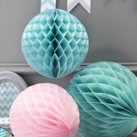 Honeycomb - Pompones nido de abeja (pack de 3 ud.)