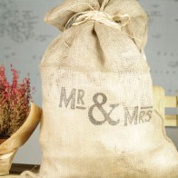 Saco rústico Mr Mrs