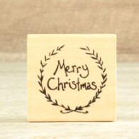 Sellos navideños Merry Christmas