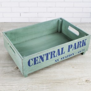 Caja de madera Central Park