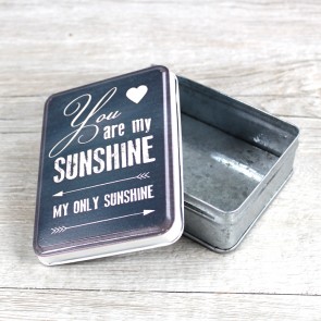 Cajita para regalos You are my Sunshine