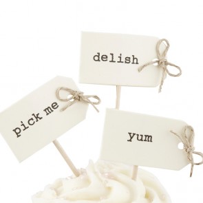 Cake toppers de cupcake