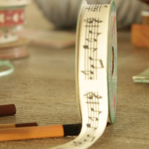 Cinta notas musicales