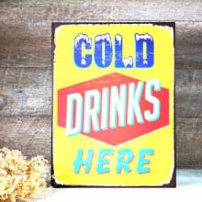 Placa Cold Drinks