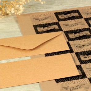 Etiquetas adhesivas para regalos de boda