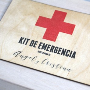 Kit de emergencia para bodas