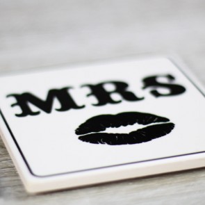 Posavasos Mr Mrs