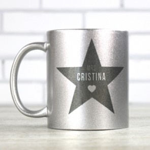 Taza estrella de cine personalizada