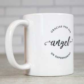 Taza personalizada para padrinos