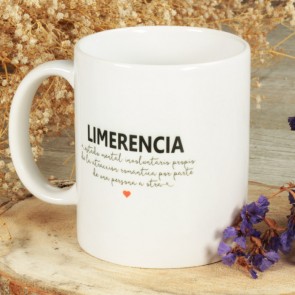 Tazas con mensaje Limerencia