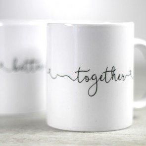 Pareja de tazas Better Together