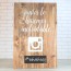 Cuadro de madera Instagram