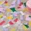 Confetti papel tissue de colores