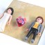 Cuadro novios playmobil