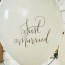 Globos Just Married