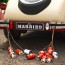 Latas para coche de boda