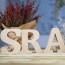 Letras Sra de madera