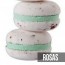 Macaron baño aroma rosas