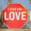 Señal stop for love