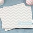 Servilletas de papel napkins chevron gris